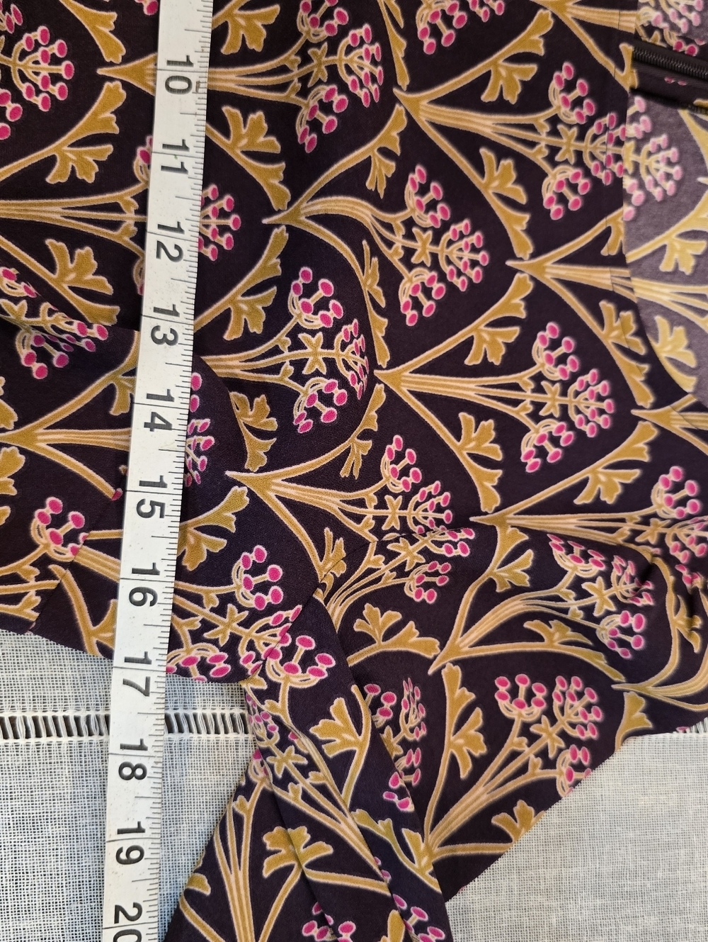 Boden Short Sleeve Floral Multicolor Blouse Top Size 4 - Picture 9 of 11